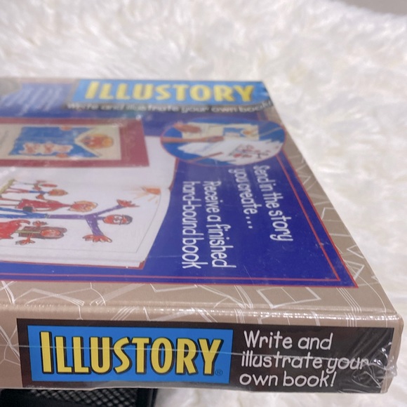 Vintage IlluStory Write & Illustrate Your Own Book Best Kid Toy Award Gold Seal - Picture 3 of 8